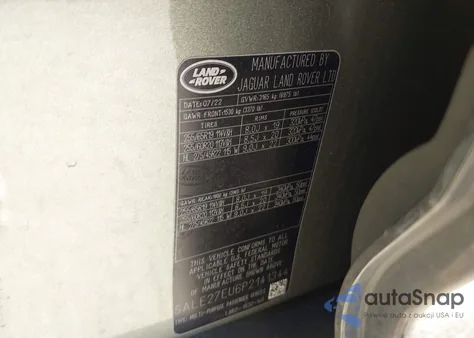 2023 Land Rover Defender 110 X-Dynamic Se from USA, damaged, VIN SALE27EU6P2141344